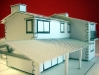Vivienda en Broño, Oleiros (maqueta)