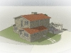 Vivienda en Chao da aldea, Cabanas