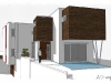 Vivienda en Rúa Fornos, Oleiros (infografía)