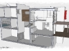 Vivienda en Rúa Fornos, Oleiros (infografía)