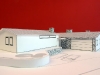 Vivienda en Sarela, Santiago (maqueta)