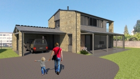 195-20 Vivienda unifamiliar en Narón