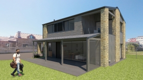 195-20 Vivienda unifamiliar en Narón