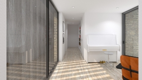 Vivienda en O Val, Narón. Biblioteca