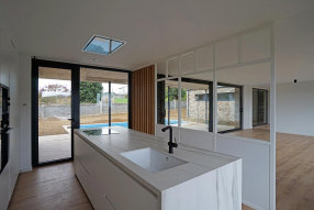 Vivienda en O Val, Narón. Cocina