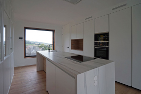 Vivienda en O Val, Narón. Cocina