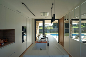 Vivienda en O Val, Narón. Cocina