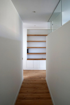 Vivienda en O Val, Narón. Estar-comedor. Distribuidor