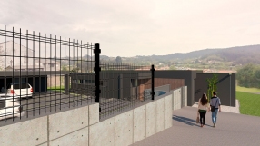 Vivienda Sésamo. Rampa de acceso