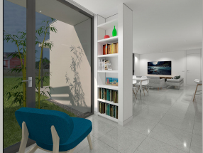 216-23 Vista interior vestíbulo