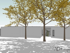 Anteproyecto vivienda en Cambre