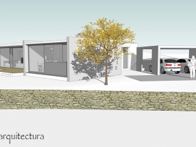 Anteproyecto vivienda en Cambre