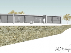 Anteproyecto vivienda en Cambre