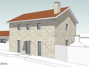 Anteproyecto rehabilitación vivienda en Malpica