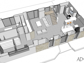 Anteproyecto rehabilitación vivienda en Malpica