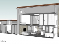 Anteproyecto rehabilitación vivienda en Malpica