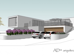 Anteproyecto vivienda en A Zapateira