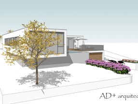 Anteproyecto vivienda en A Zapateira