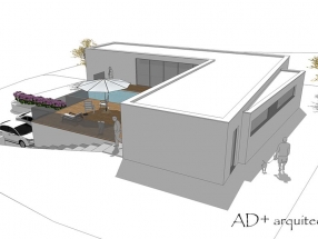 Anteproyecto vivienda en A Zapateira