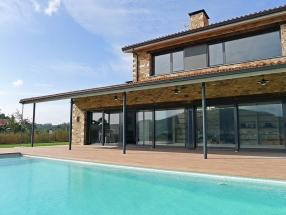 Vivienda unifamiliar Chao da Aldea, finca BC-R, Cabanas