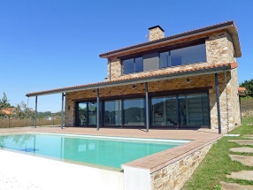 Vivienda unifamiliar Chao da Aldea, finca BC-R, Cabanas