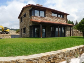 Vivienda en Chao da aldea, Cabanas