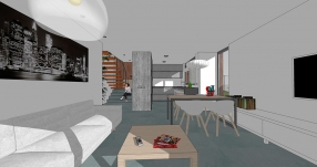 Vivienda en rúa Pardiñeiro, Oleiros