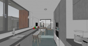 Vivienda en rúa Pardiñeiro, Oleiros