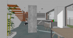 Vivienda en rúa Pardiñeiro, Oleiros