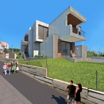 Vivienda en rúa Pardiñeiro, Oleiros