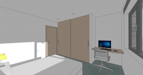 Vivienda en rúa Pardiñeiro, Oleiros