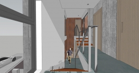 Vivienda en rúa Pardiñeiro, Oleiros