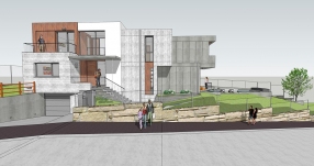 Vivienda en rúa Pardiñeiro, Oleiros