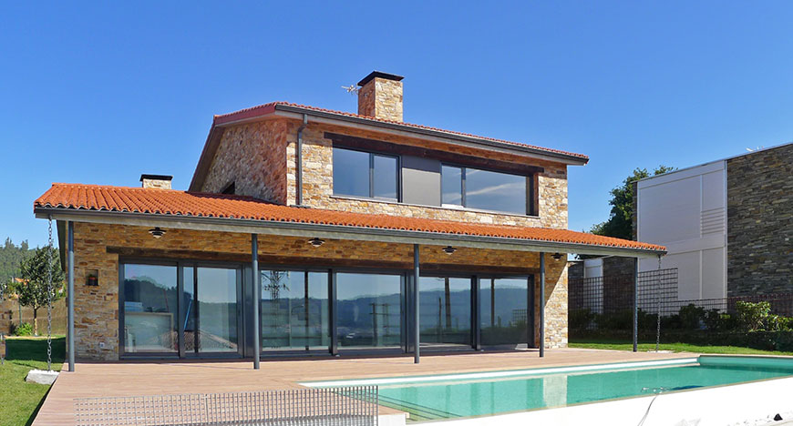 Vivienda en San Martiño do Porto, Cabanas