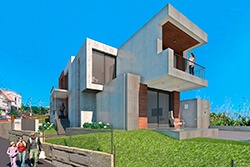 Vivienda en rúa Pardiñeiro, Oleiros