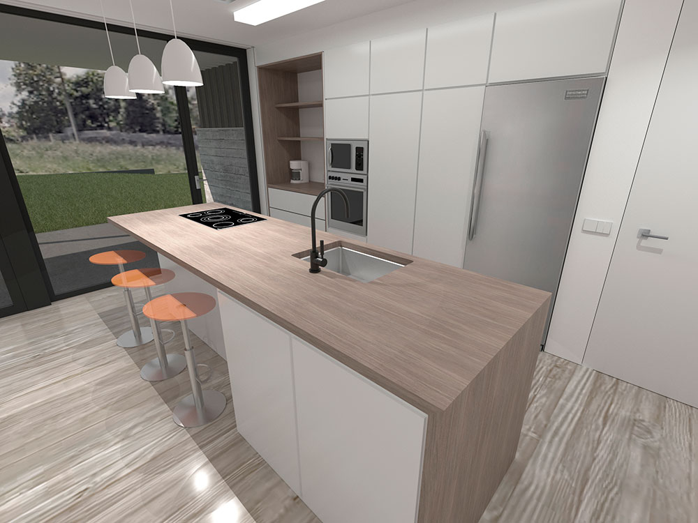 Vivienda Samoedo, cocina