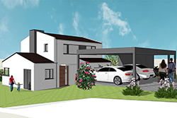 Vivienda en Naveira, Cabanas